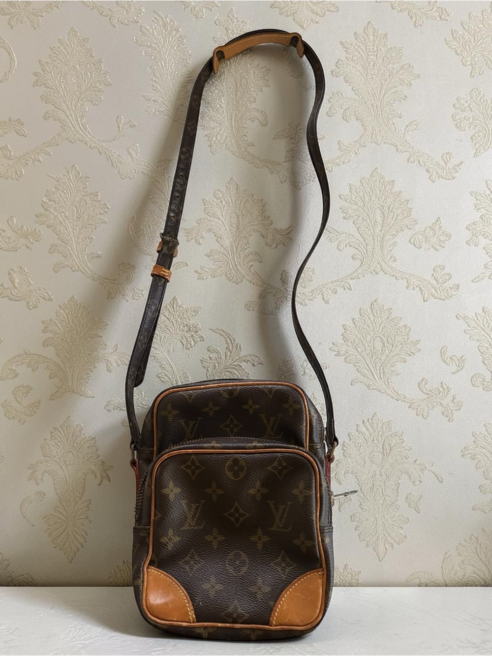 Louis Vuitton Amazon Monogram Crossbody Bag (1980s Vintage)